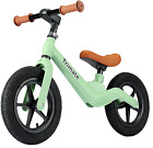 Trimate Toddler Balance Bike, Black - No Pedal Sport Bike for 3-5 Year Olds, 12"