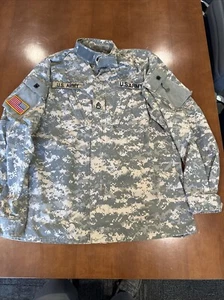 Army Combat Uniform Digital Camo Coat Jacke Size Large - Long - Bild 1 von 9