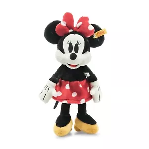 Steiff Disney Soft Cuddly Friends Minnie Mouse 12" Premium Stuffed Animal - Picture 1 of 3