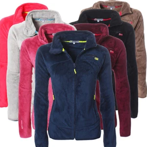 Geographical Norway Damen Fleece Jacke Warm Winterjacke Sweatjacke Sportjacke - Bild 1 von 21