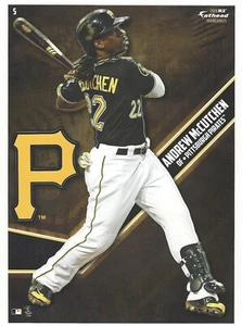 ANDREW McCUTCHEN PITTSBURGH PIRATES FATHEAD TRADEABLES REMOVABLE DECAL 2015 #5 - Picture 1 of 3