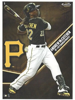 ANDREW McCUTCHEN PITTSBURGH PIRATES FATHEAD TRADEABLES REMOVABLE DECAL 2015 #5 - Image 1 of 3