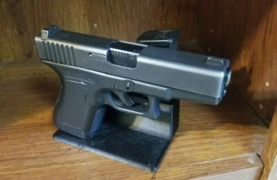 Pistol & Magazine Stand for Glock 17, 19 and 26 Handgun. Gun Storage Holder. - Image 1 of 4