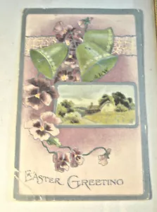 VINTAGE OSTER POSTKARTE ~ OSTERGRUß ~ E Serie 41 --- 46 - Bild 1 von 5