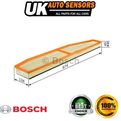 Se adapta a BMW X3 2006-2010 2.0 D 3.0 + Otros modelos Filtro de aire Bosch Foto 1 de 4