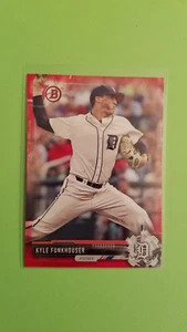 Kyle Funkhouser 2017 Bowman Red 70 aniversario #BP85, Detroit Tigers - Imagen 1 de 2