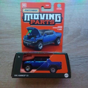 Matchbox 1/64 Diecast Moving Parts Blue GMC Hummer EV - Picture 1 of 2