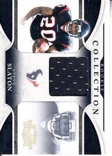 2008 Donruss Threads Rookie Collection Materials Football Card #13 Steve Slaton