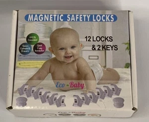 Cerraduras de seguridad magnéticas Eco-Baby, nuevas - Imagen 1 de 5