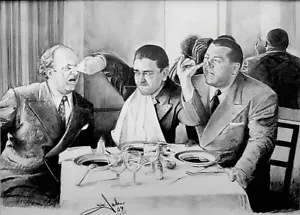 Three Stooges, 3 Stooges, Original Art COPY Eye&nose - Picture 1 of 2