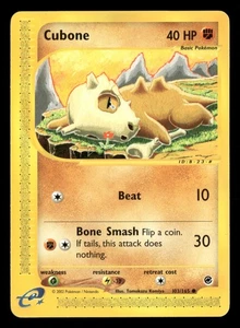 Cubone - 103/165 - Common - Expedition - Pokemon Card - LP - Picture 1 of 2