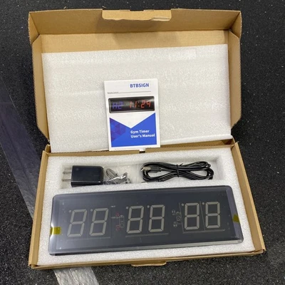 BTBSIGNS Gym Timer, ohne Fernbedienung, nur Timer Neu in OVP - Bild 1 von 4