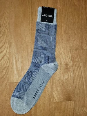 Calcetines de vestir Perry Ellis Portfolio para hombre talla 7-12  Foto 1 de 4