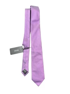 Corbata Hugo Boss Black Label para hombre púrpura brillante precio de venta sugerido por el fabricante 95 USD - Imagen 1 de 3