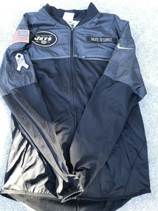 New York Jets Salute to Service NFL Jacket Mens size small Dry Fit NIKE - Picture 1 of 5