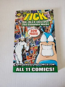 The Tick BIG BLUE DESTINY: The Complete Works 1st Print NEC TRADE PAPERBACK RARE - Picture 1 of 8