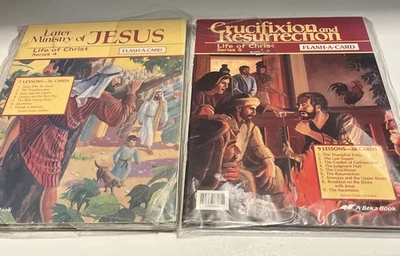 A Beka Book Life Of Christ Series 4 & 5 FLASH-A-CARD - Image 1 of 4