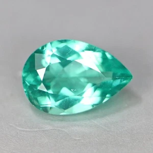 1.86 CTS NATURAL APATITE PEAR SHAPE LOOSE GEMSTONE FROM BRAZIL - Picture 1 of 3