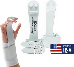 XX Small Double Buckle Gibson Athletic Just Right Uneven Bar Gymnastics Grips - Picture 1 of 5