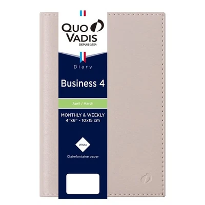 Quo Vadis Planner Starting April 2025 Business 4/Soho Diary Weekly Vertical 778 - Image 1 of 4