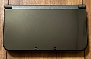 New Nintendo 3DS LL Metallic Black Console Game Japan Tested - Picture 1 of 7