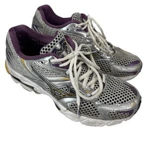 Mizuno Sneakers Womens Wave Nexus Silver White Running Shoes Size 9 Tennis Walk - Picture 1 of 7