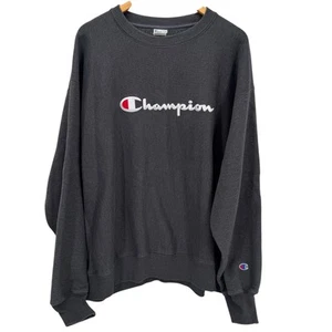 Champion Sweatshirt Herren 3XL Reverse Weave Rundhals dunkelgrau Pullover - Bild 1 von 7