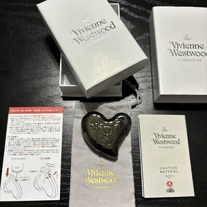 Vivienne Westwood Encendedor Corazón Encendedor Nana Negro Gunmetal Plata De Japón - Imagen 1 de 7