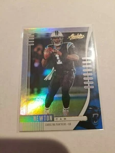 2019 Absolute Football Cam Newton #82 Carolina Panthers - Picture 1 of 1