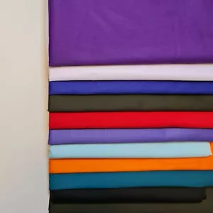 Vestido de tela artesanal artesanal de colores lisos lisos 100 % algodón de 58" de ancho - Imagen 1 de 27