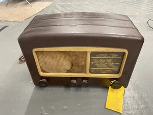 Vintage Antique Bakelite Radio COSSIR Melody Maker England - unknown if Working  - Picture 1 of 5