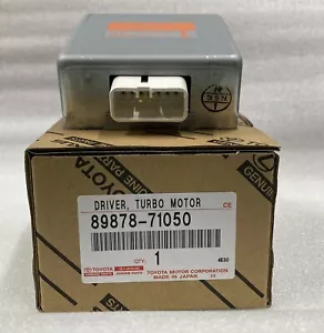 Toyota Genuine OEM 89878-71050 TURBO MOTOR DRIVER Model Toyota Fortuner/ Hilux - Picture 1 of 6