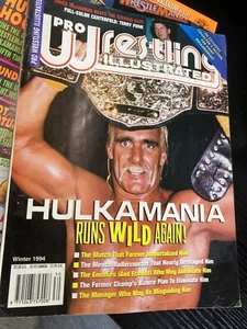 PWI Pro Wrestling illustriertes Magazin WWF WCW - Winter 1994 - Hogan + Poster - Bild 1 von 3