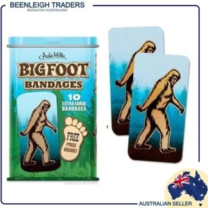 Archee McPhee BIGFOOT ADHESIVE BANDAGES Makes Owies Less Ouchy Brand New - Picture 1 of 9