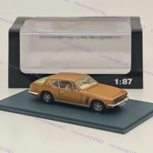 NEO SCALE MODELS 1/87 Jensen Interceptor III Resin Car Limited Collection Brown - Picture 1 of 5