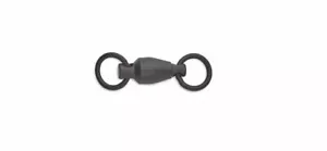 Sampo Size 4 Ball Bearing Swivels Solid Ring Both Ends 150lb Black Pack of 2 - Picture 1 of 1