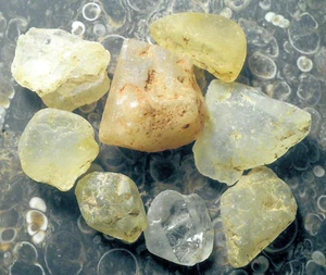 100cts ALLUVIAL WHITE TOPAZ SPECIMEN ROUGH BRAZIL # 63 - Picture 1 of 1