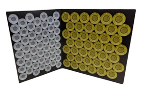 2018 Monopoly Game Of Thrones Replacement Gold Silver Cardboard Tokens Unpunched - Picture 1 of 1