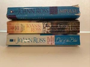 JoAnn Ross Lot Of 3 Paperback - Impulse, Out Of The Blue, & Legacy Of Lies - Bild 1 von 10