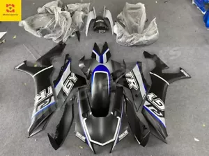 Black White Blue Fairing Kit for 20-24 Yamaha YZF R1 2020-2024 ABS Bodywork Set - Picture 1 of 4