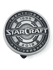 Blizzard BlizzCon 2018 StarCraft 20th Anniversary Pin Exclusive Goody Bag - Picture 1 of 3