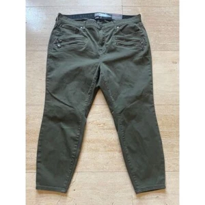 Torrid olivgrüne skyhigh Skinny Jeans Premium Stretch Denim 20XS - Bild 1 von 9