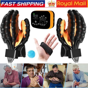 Hand Function Rehabilitation Robot Gloves for Finger Hemiplegia Recovery Trainer - Picture 1 of 17