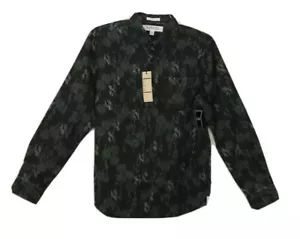 Ezekiel Men's Button Down Casual Shirt Black New Wild West Long Sleeve Large NWT - Picture 1 of 9