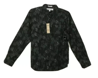 Ezekiel Men's Button Down Casual Shirt Black New Wild West Long Sleeve Medium - Image 1 of 4