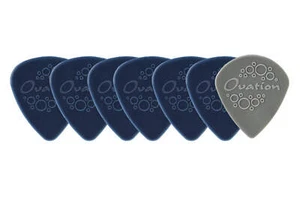 Ovation Guitar Pick Diamond Grip Picks Nylon Sharp Tip 7 Piece 1,14 - Foto 1 di 1