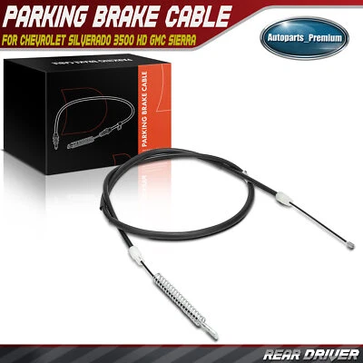 Rear Left Parking Brake Cable for Chevrolet Silverado 3500 HD GMC Sierra 3500 HD - Image 1 of 4