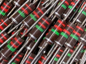 2M2 0,5W - Vintage CARBON ZUSAMMENSETZUNG Widerstände (20er Pack) - Bild 1 von 1