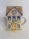 Houston Harvest Tea Shop Teapot 2000 Collectors Series 6” Ceramic 