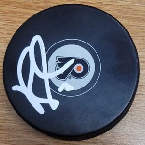 Autographed Rick Tocchet Philadelphia Flyers  Hockey Puck w/COA